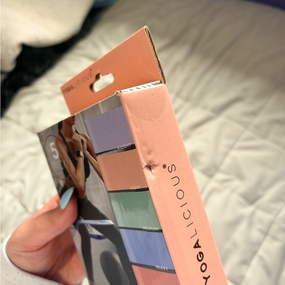 Yogalicious Latex-Free Loop Resistance Bands Exercise Set - Picture 5 of 5